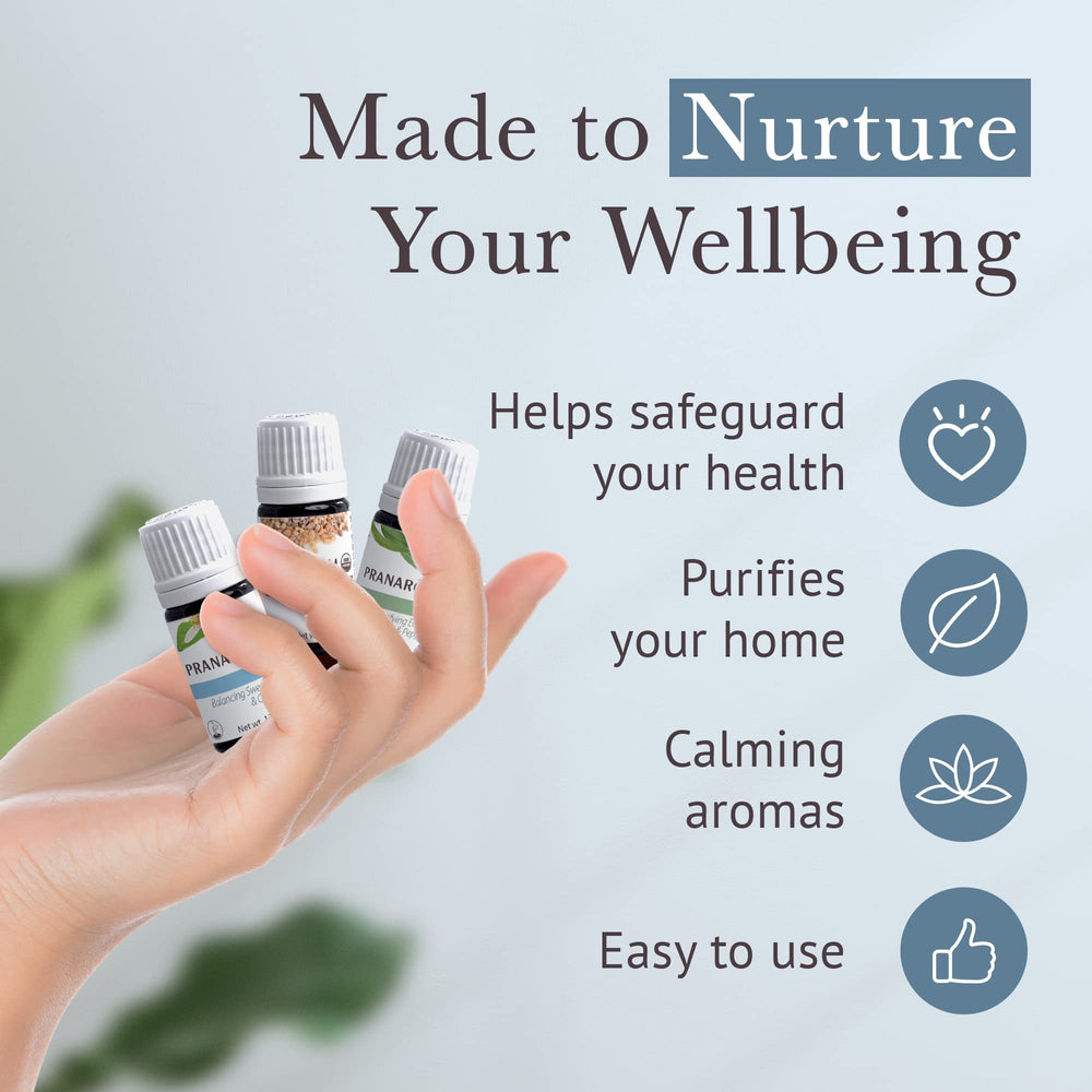 Relaxation and purification blends for home wellness