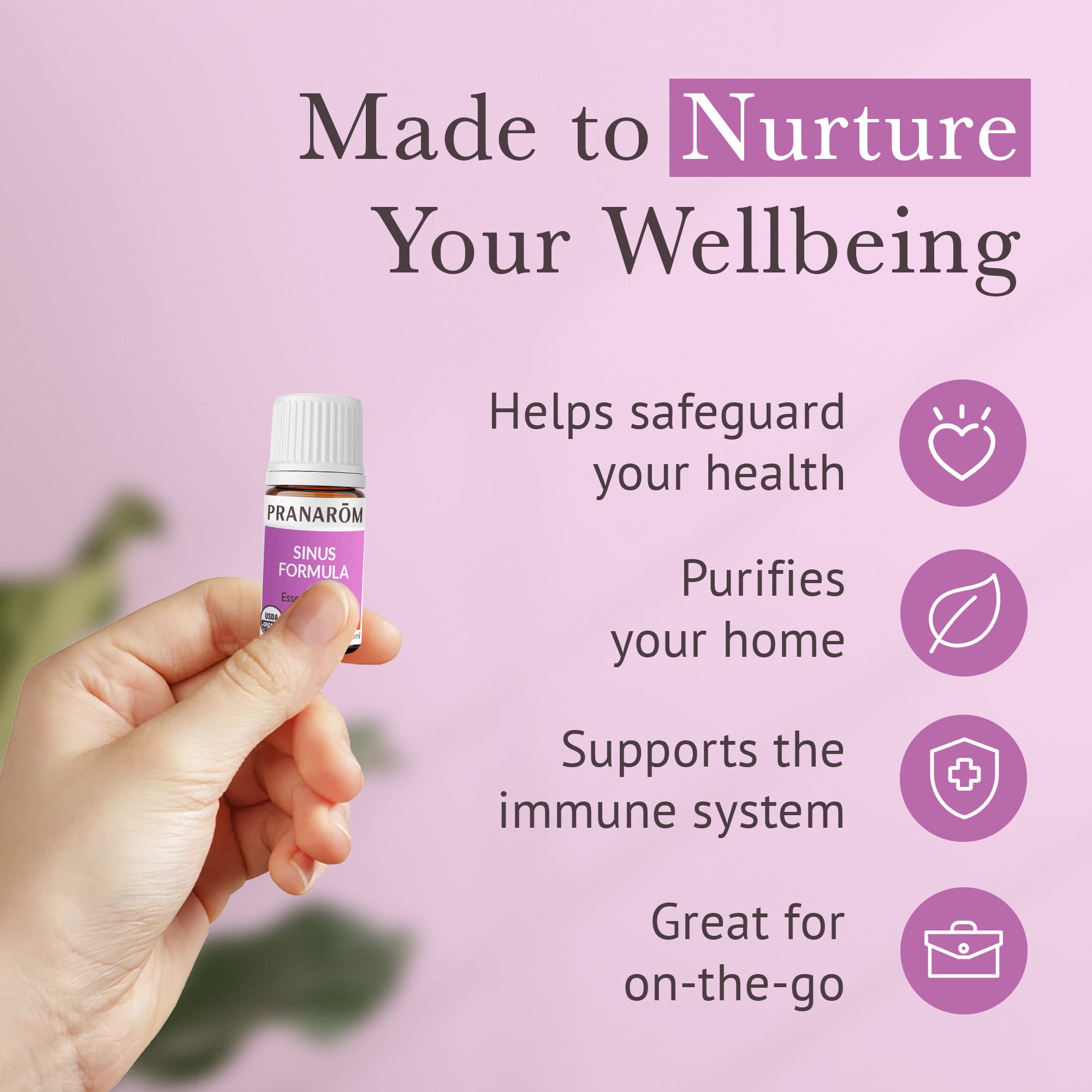 Organic frankincense oil used in Pranarom Sinus Formula