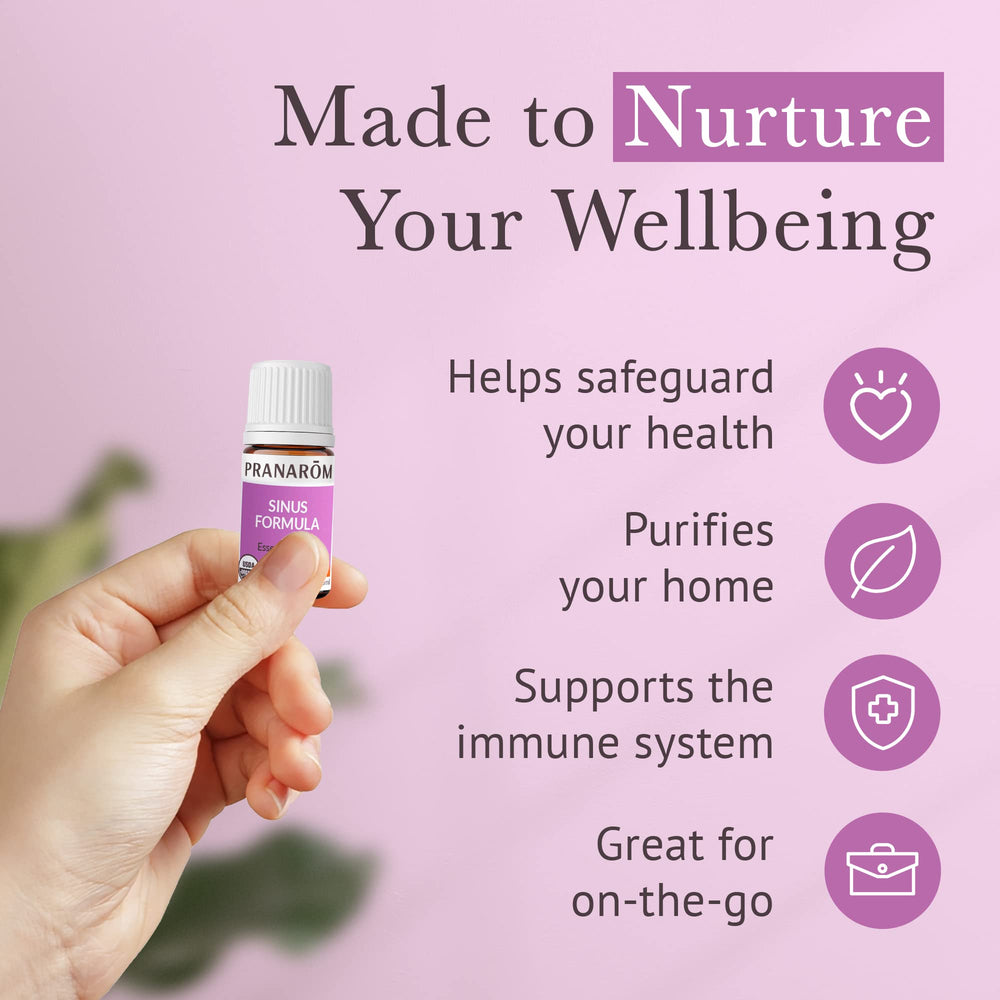 Organic frankincense oil used in Pranarom Sinus Formula