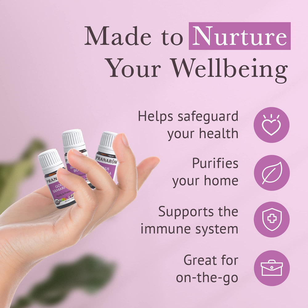 Labels for Good Samaritan, Immunity Boost, and Sinus Formula blends