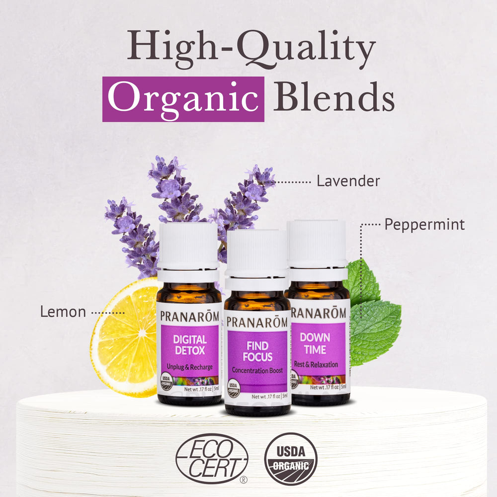 USDA and ECOCERT organic certifications on kit packaging