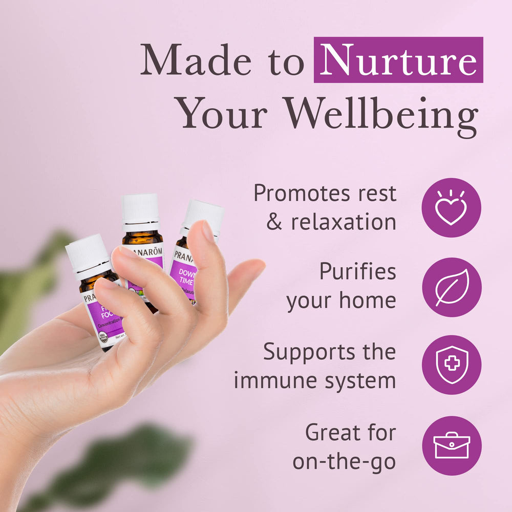 Air-purifying blends to support wellness and respiration