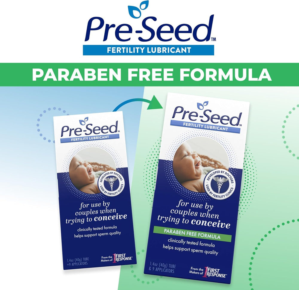 Pre-Seed safe-use conception-focused scene emphasizes sperm-friendly moisture.