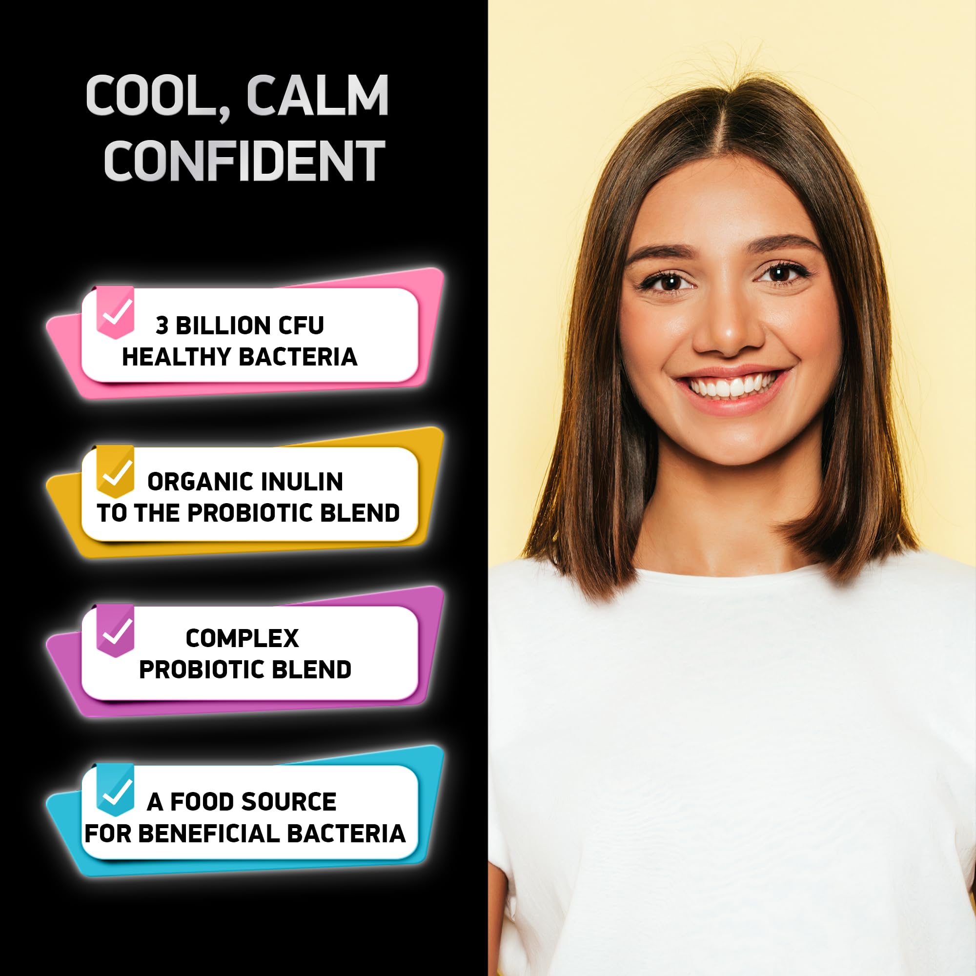 Inulin prebiotic ingredient for oral health