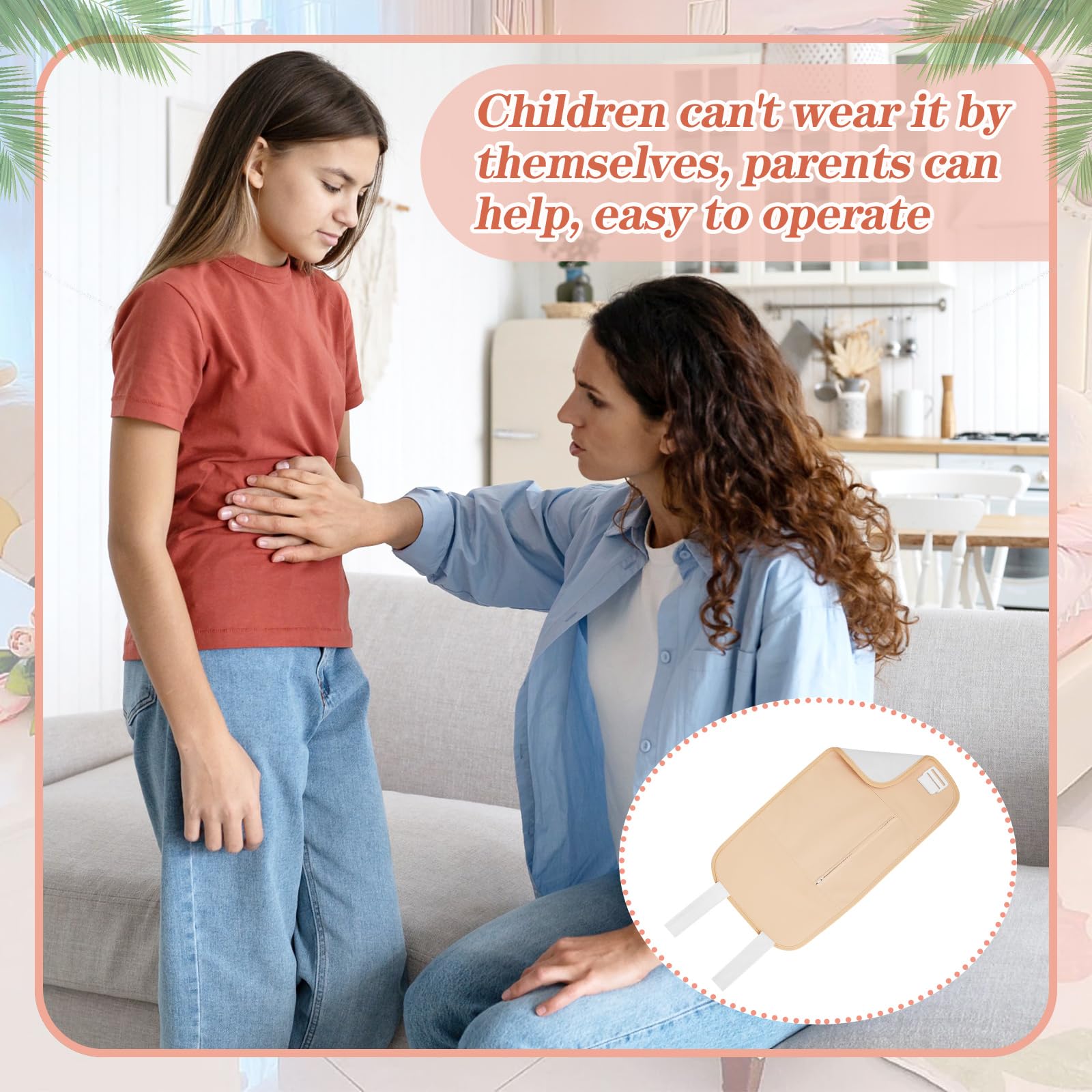 Dimensions 6.3 x 12.2 inches per wrap for kids