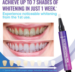 Precision brush for accurate whitening application