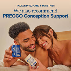 Lifestyle shot representing male reproductive health support