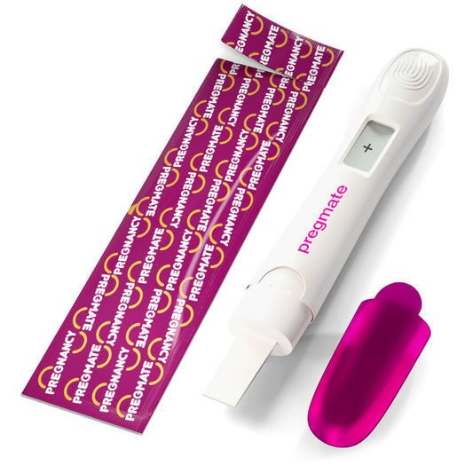 New ergonomic design of Pregmate digital pregnancy test