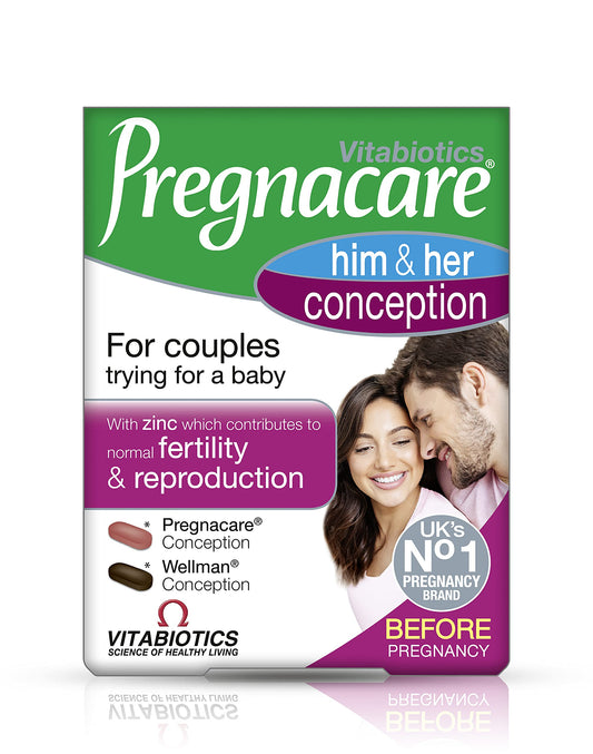 Pregnacare His & Her Conception dual-pack 2x30 tablets