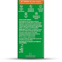 Pregnacare Original tablets packaging illustrating pregnancy support