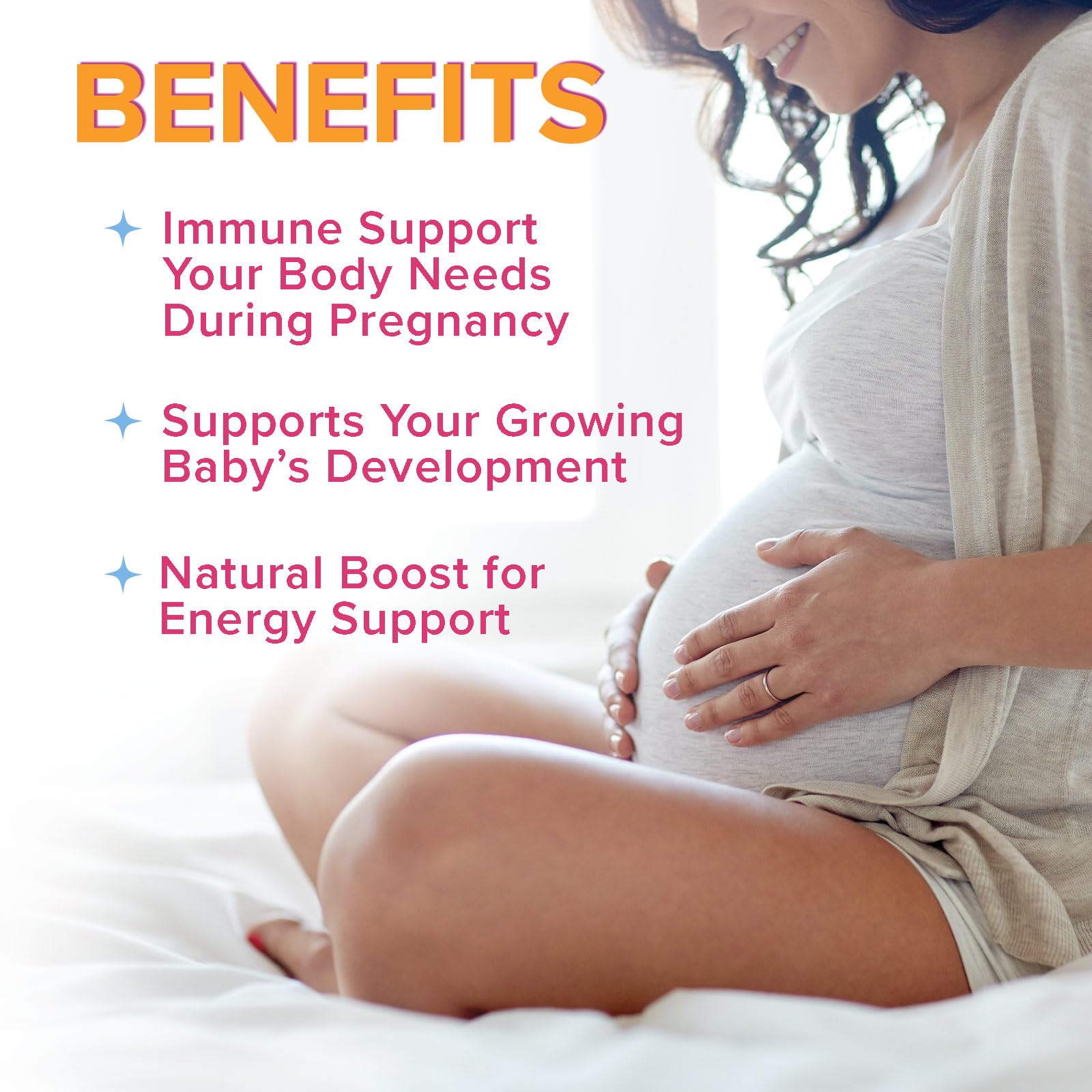 Pregnancy support folic acid gummies benefits