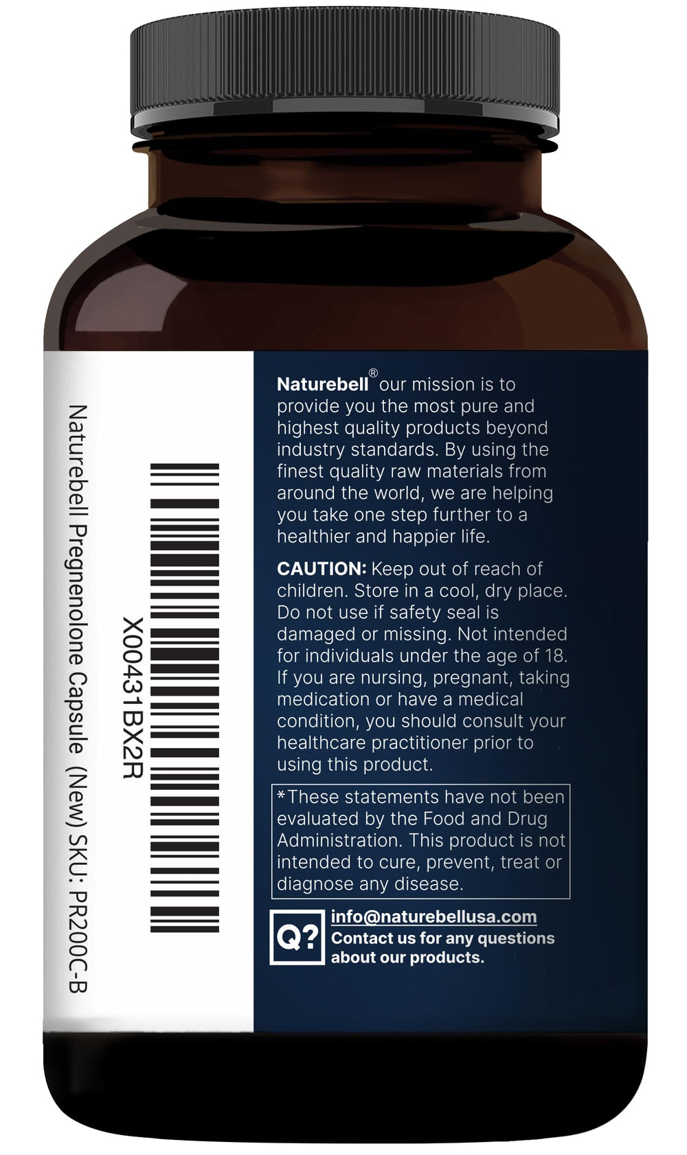 Soy-free, dairy-free, gluten-free product packaging