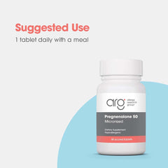 Doctor-developed hypoallergenic pregnenolone supplement by ARG