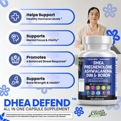 Pregnenolone hormone-support capsule
