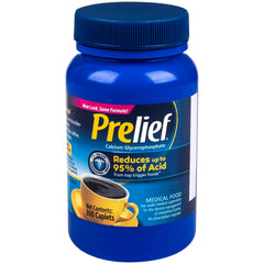 PRELIEF acid reducer caplets bottle for daily meals to ease acidity