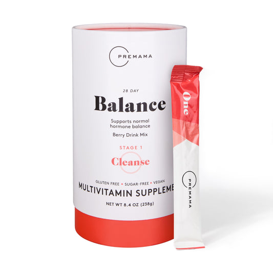 Premama Hormone Balance Berry Powder – 28 single-serve packets