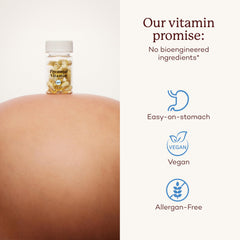 Allergen-free and vegan Prenatal Vitamins ingredients list