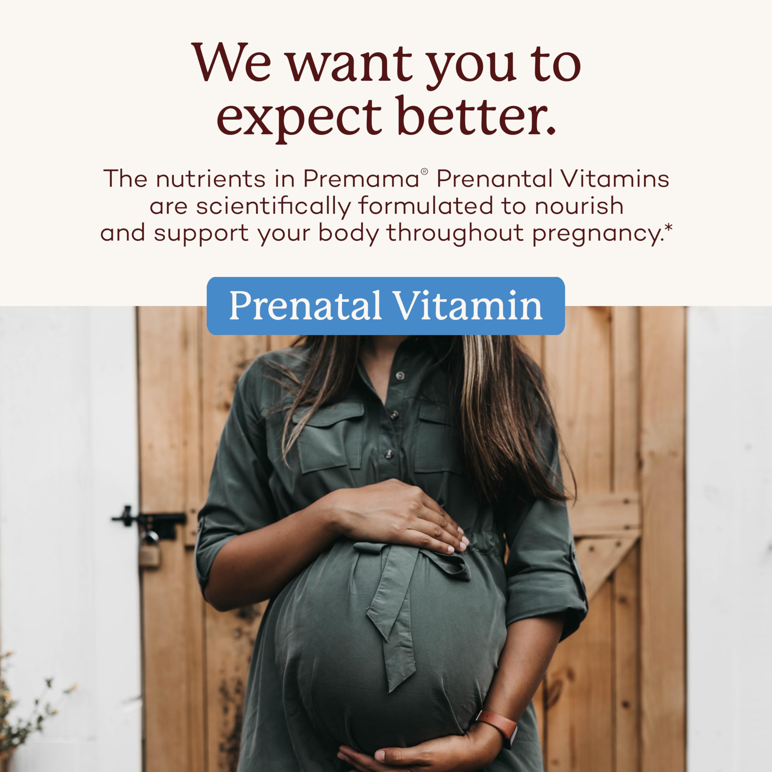 Capsule-within-a-capsule technology close-up of Premama Prenatal Vitamins