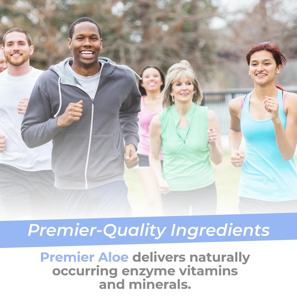 Aloe vera capsules with dosage guidance