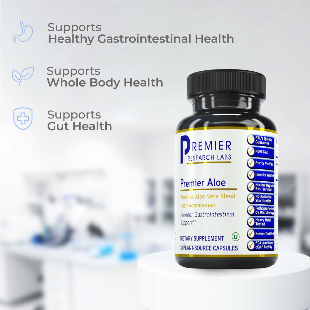 Premier Research Labs supplement bottle and packaging