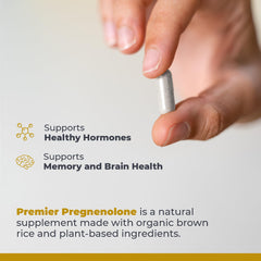 Serving suggestion for Premier Pregnenolone 100 mg