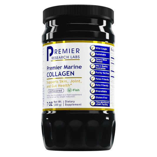 Premier Research Labs Marine Collagen packaging 7 oz