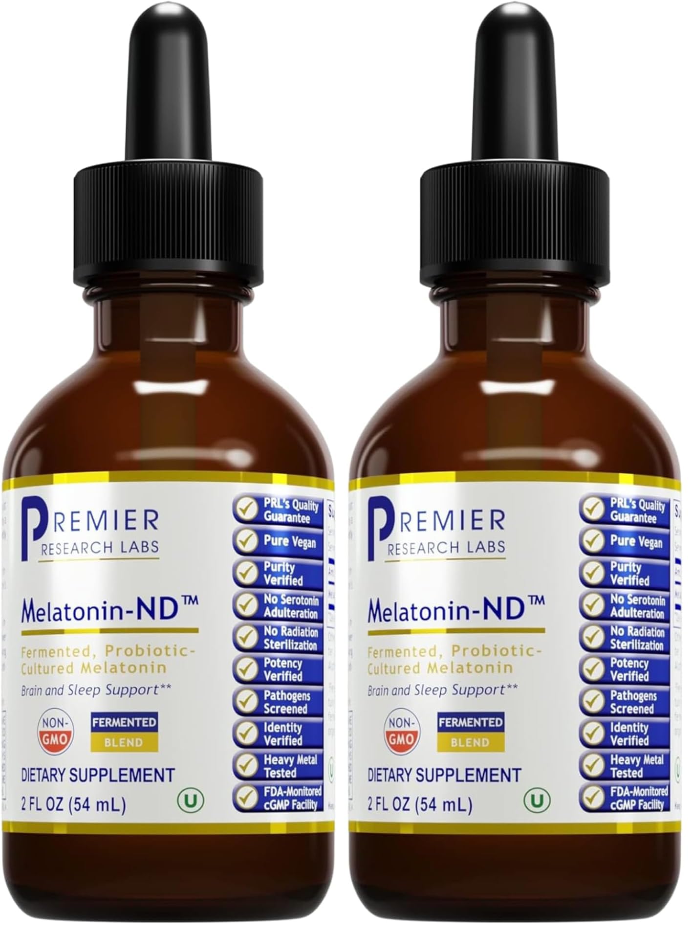 Premier Research Labs Melatonin-ND bottle, 2 oz, pack of 2