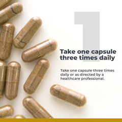Capsule close-up underscores plant-based formula supporting kidney-focused wellness.