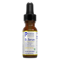 Premier Research Labs Vitamin D3 Serum bottle with dropper, 0.43 fl oz
