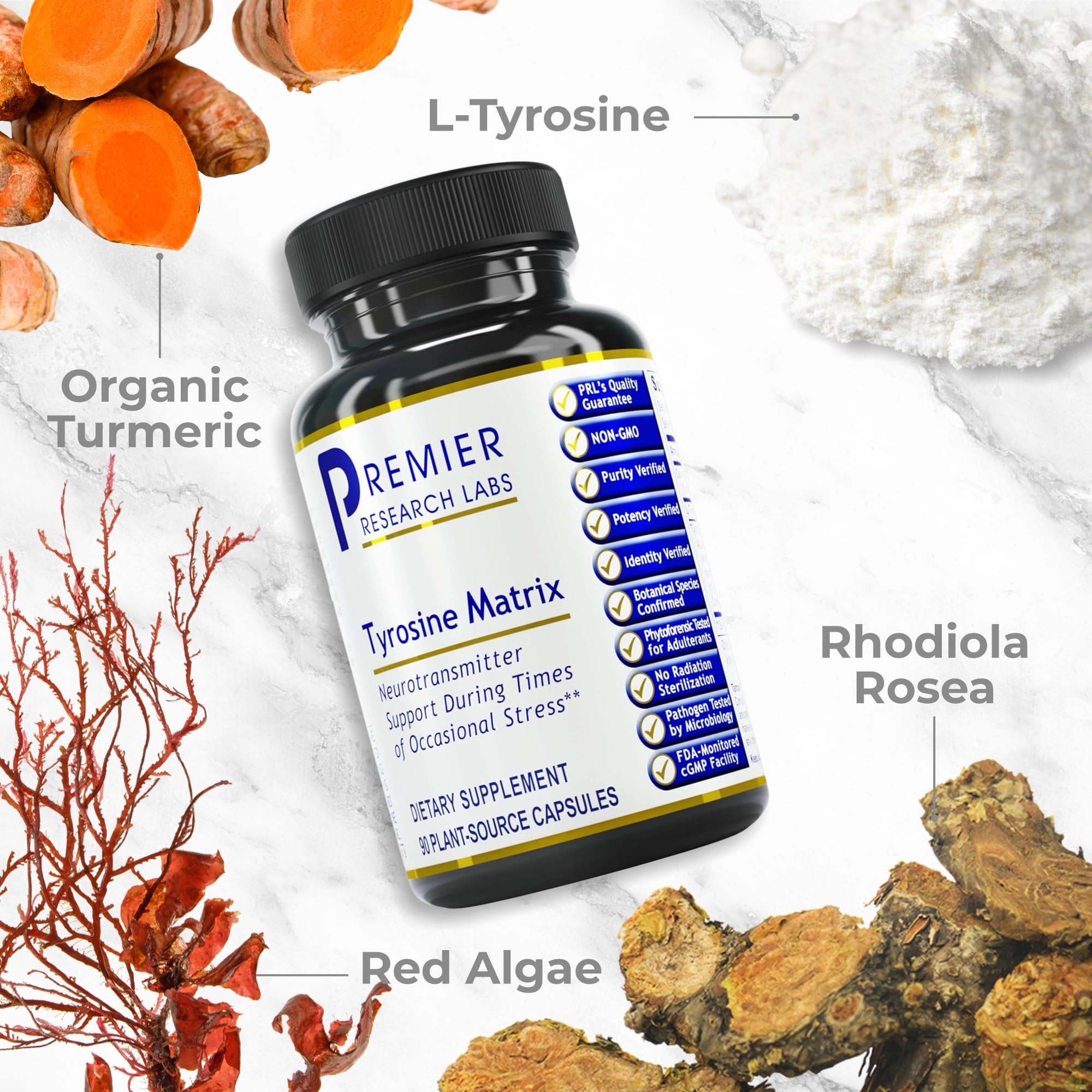 Botanical blend including turmeric and Chinese salvia root
