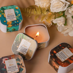 Vanilla square candle 2.2 oz – sweet bakery scent