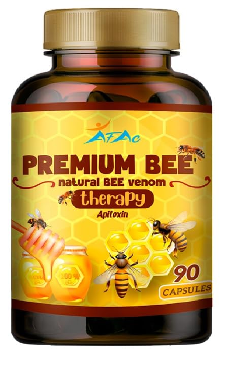 Bottle of Premium Natural Bee Venom with Glucosamine Sulfate