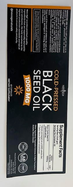 Premium black seed oil Nigella sativa – pack of 3
