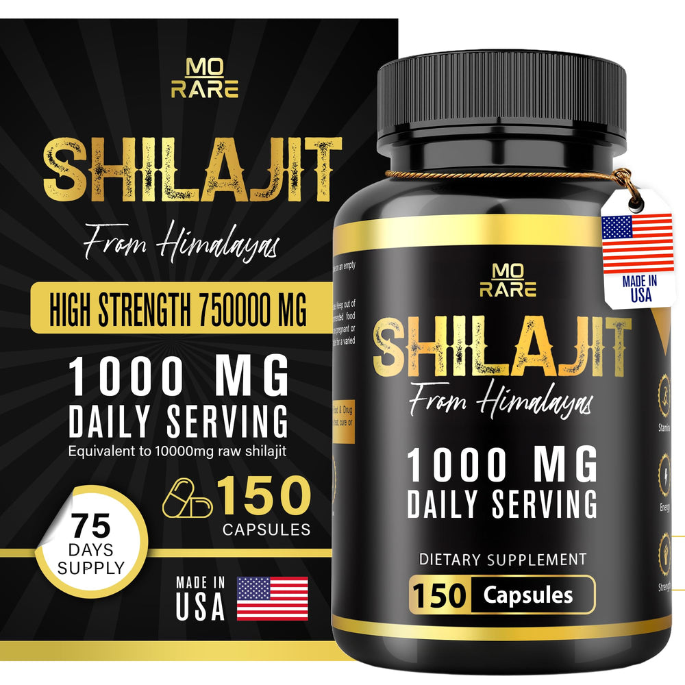 Premium Black Shilajit 750000mg hero image