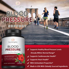 Made in USA Blood Pressure Support supplement packaging