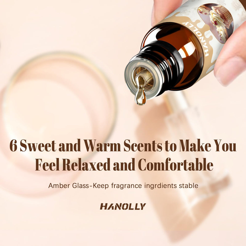 Assorted sweet-inspired fragrance oils for candles and soaps