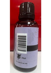 Close-up of premium lavender chamomile fragrance oil 30ml