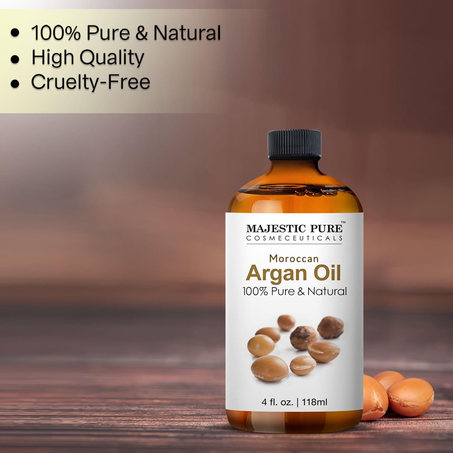 Premium grade Moroccan Argan Oil - 4 oz