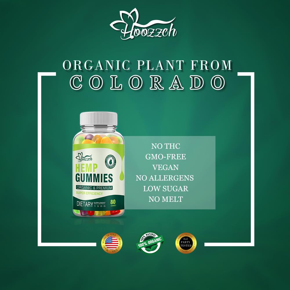 Tropical fruit flavor hemp gummies