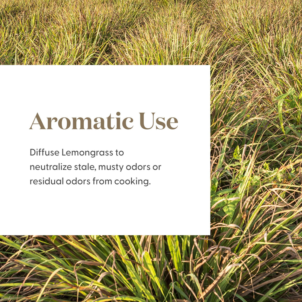 Premium packaging for lemongrass essential oil