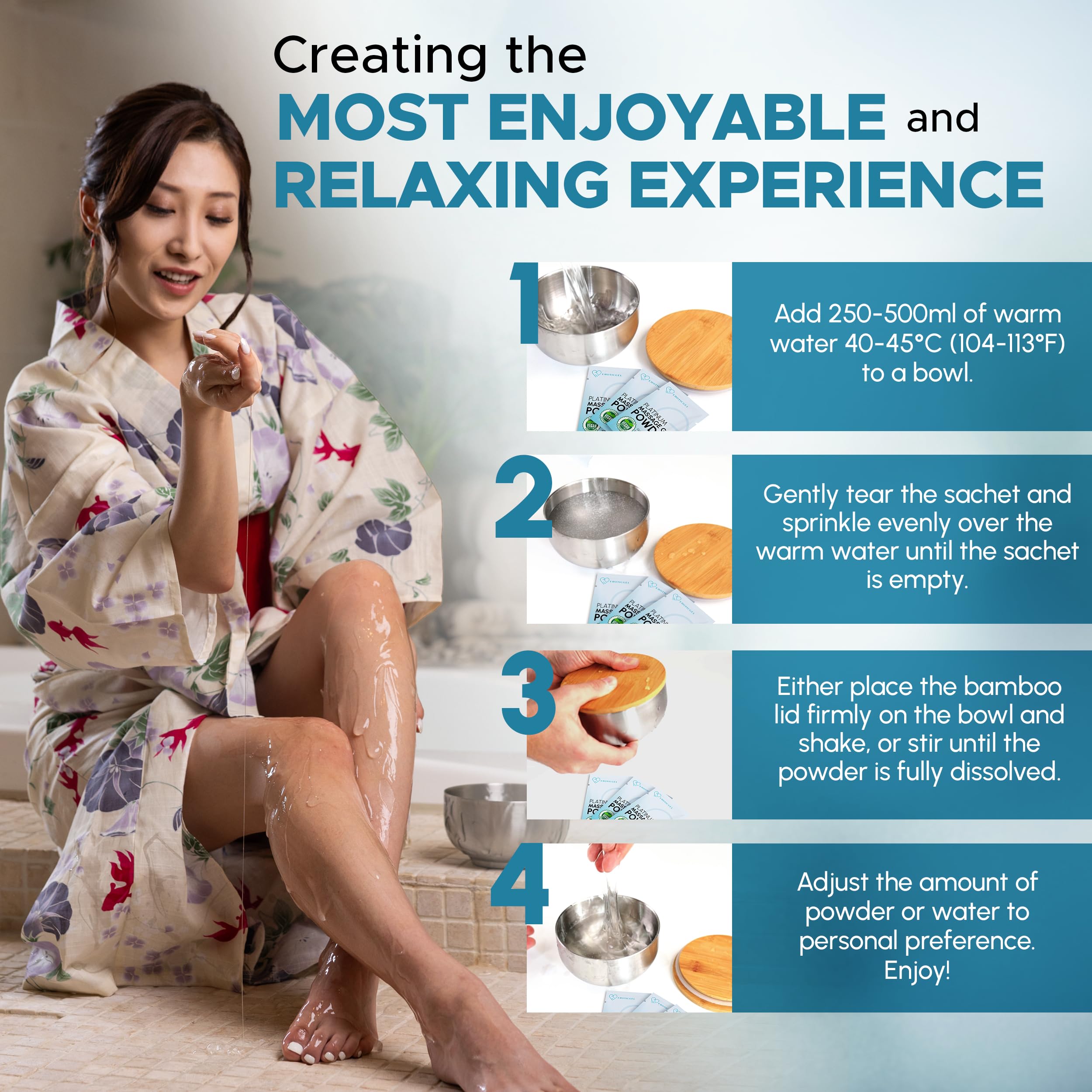 Travel-friendly 5g sachets for on-the-go use
