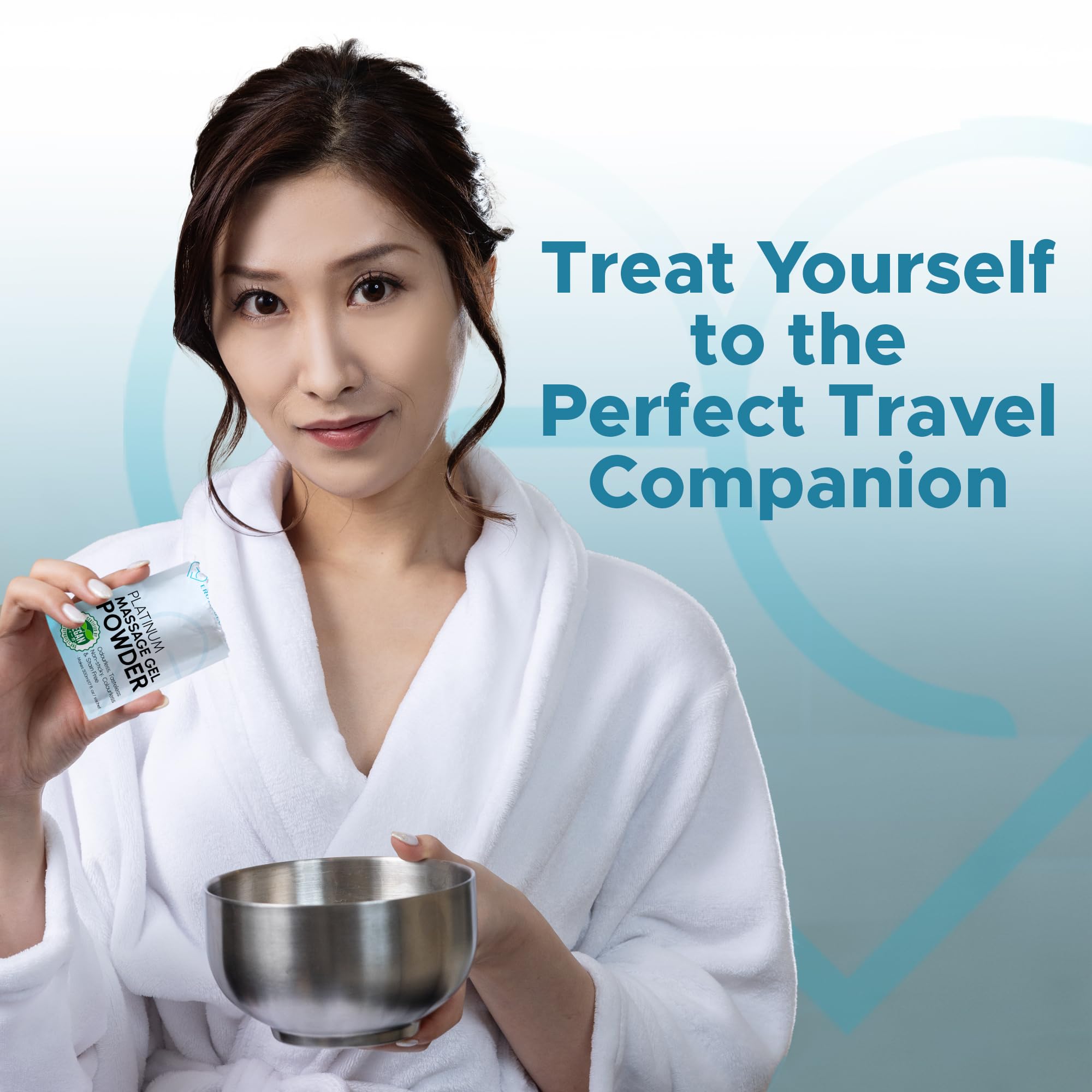 Smooth, non-greasy massage gel texture