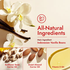 Premium all-natural ingredients used in H'ana massage oil