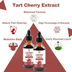 Premium sour cherry fruit used for Cherry Force