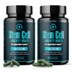 Hero image of premium stem cell supplement bottle 1000mg