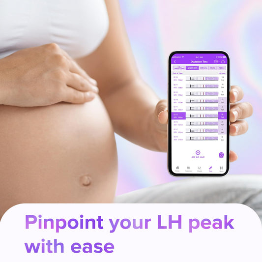 Dip-in urine test strip for Premom ovulation testing, 5-10 seconds dip
