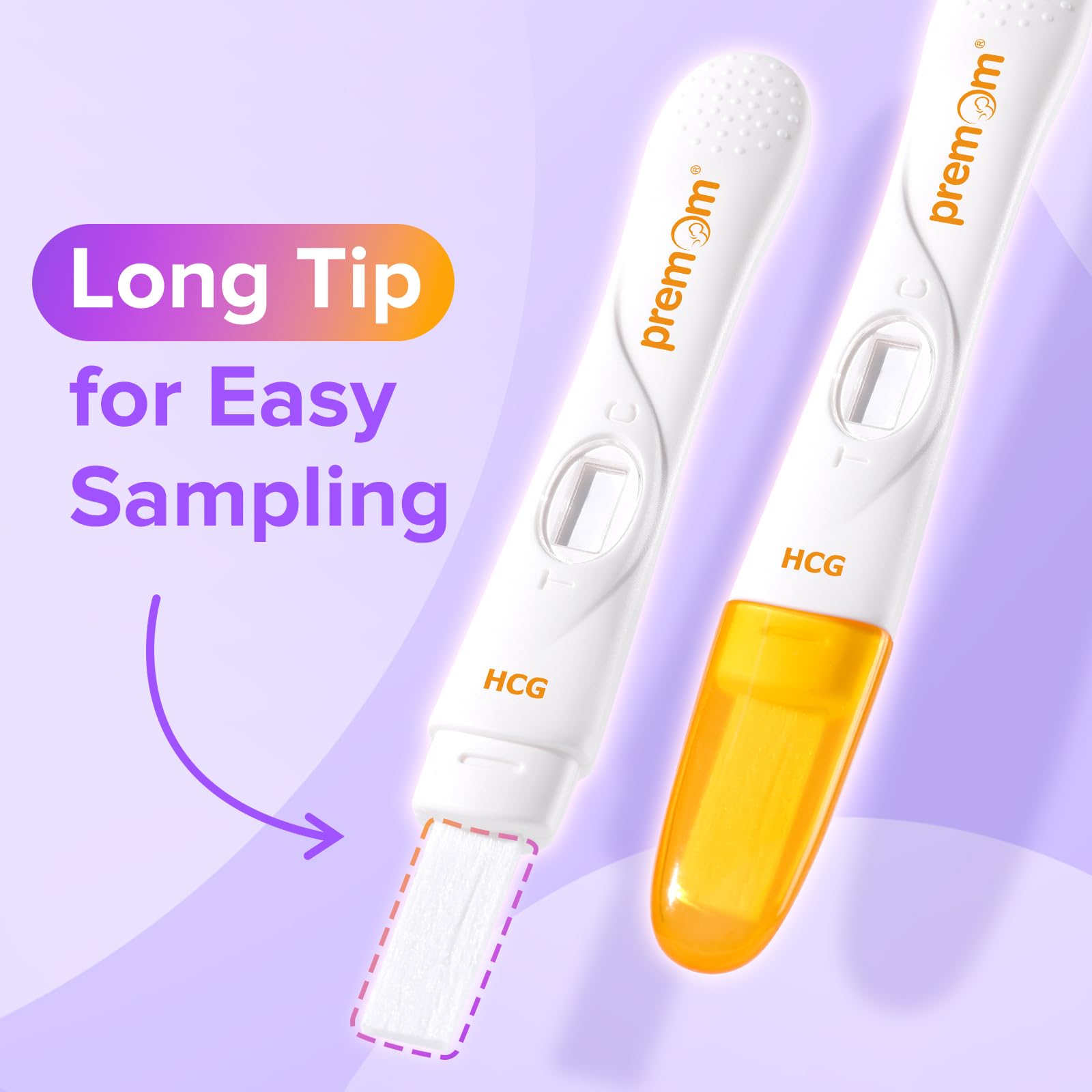 Not pregnant result showing one line on Premom test