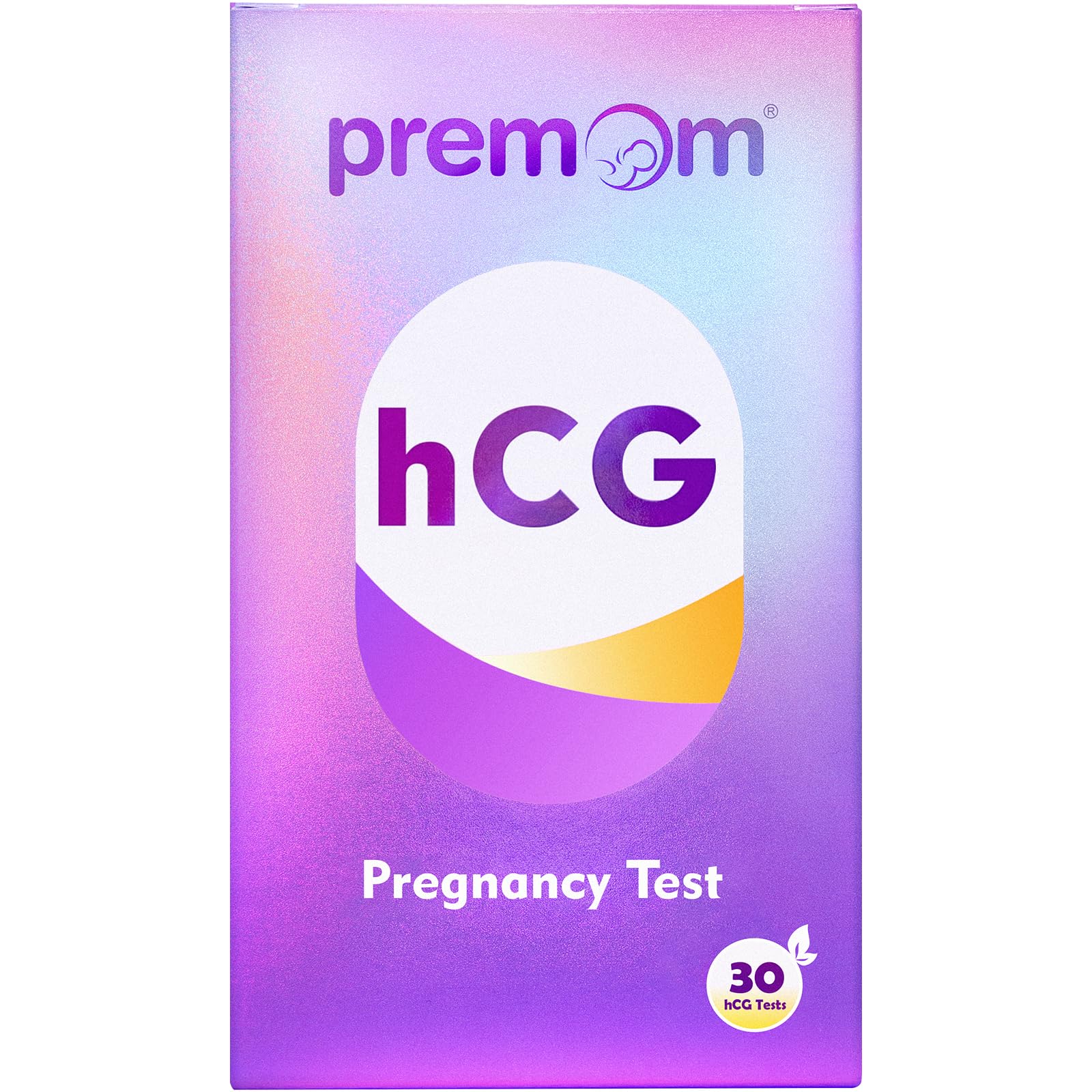 Premom Pregnancy Test Strips 30-Pack packaging