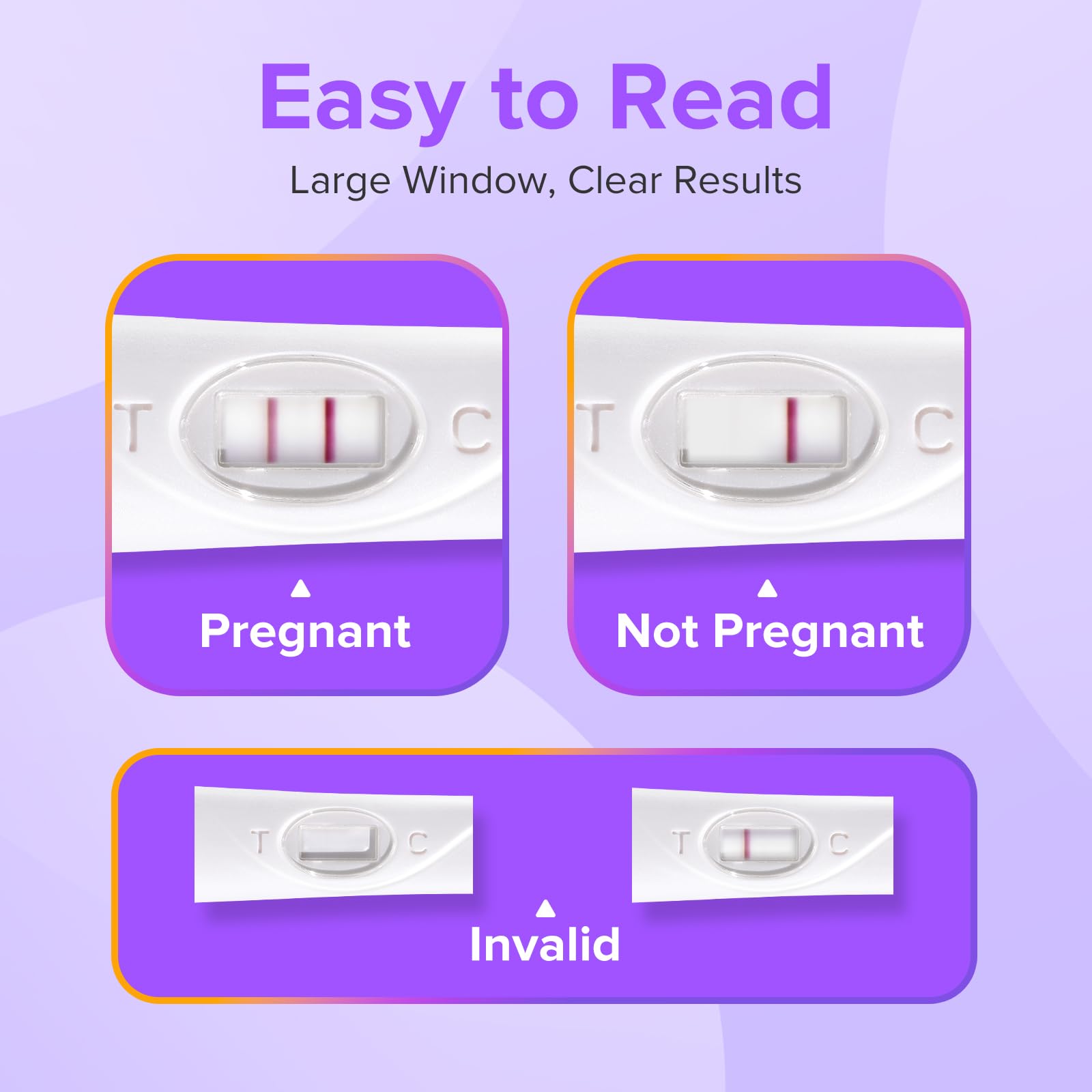 Wide-tip design on Premom pregnancy test