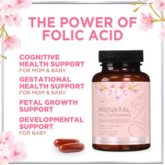 Vegan-friendly prenatal vitamins packaging